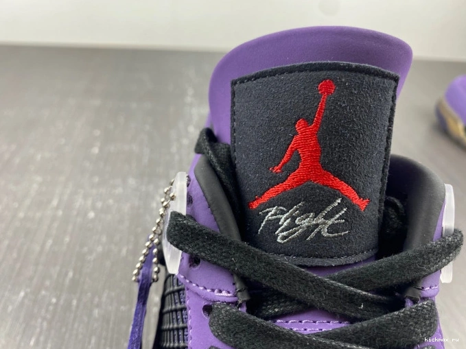 Cheap MAX Travis and Retro LN4 4 766296 (Friends Jordan Purple Family) Scott 0824